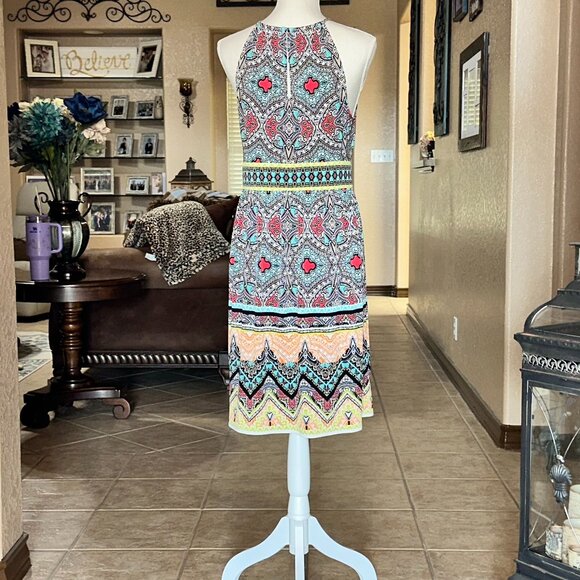 London Times*Midi Sundress - Picture 3 of 4